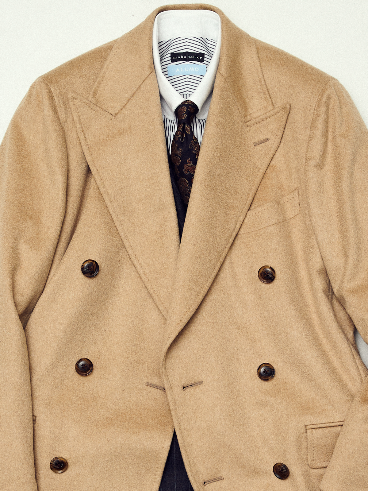 Fermo Fossati｜Paisley Tie｜ブラウン