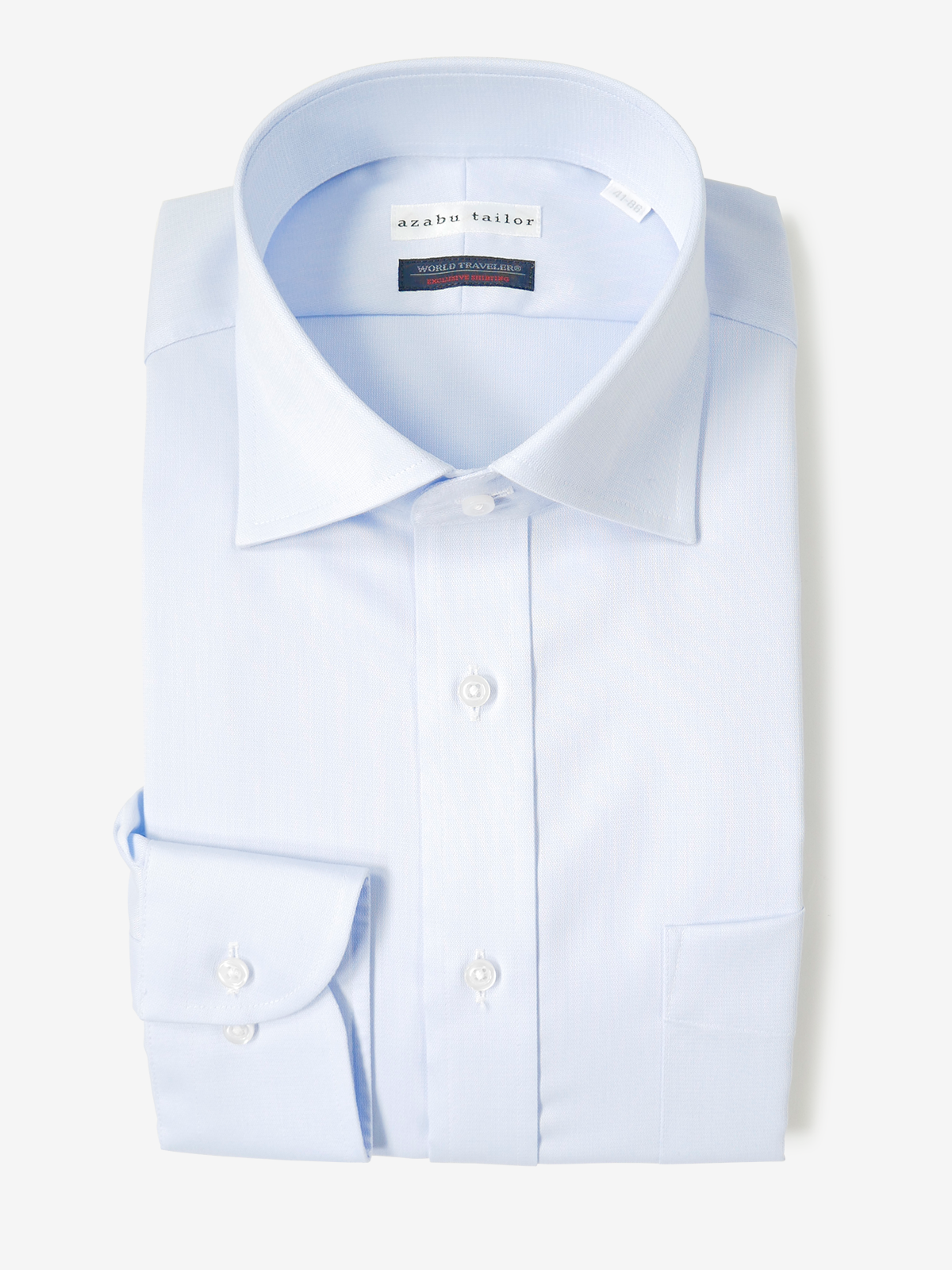 World Traveler Dobby Shirt｜サックス