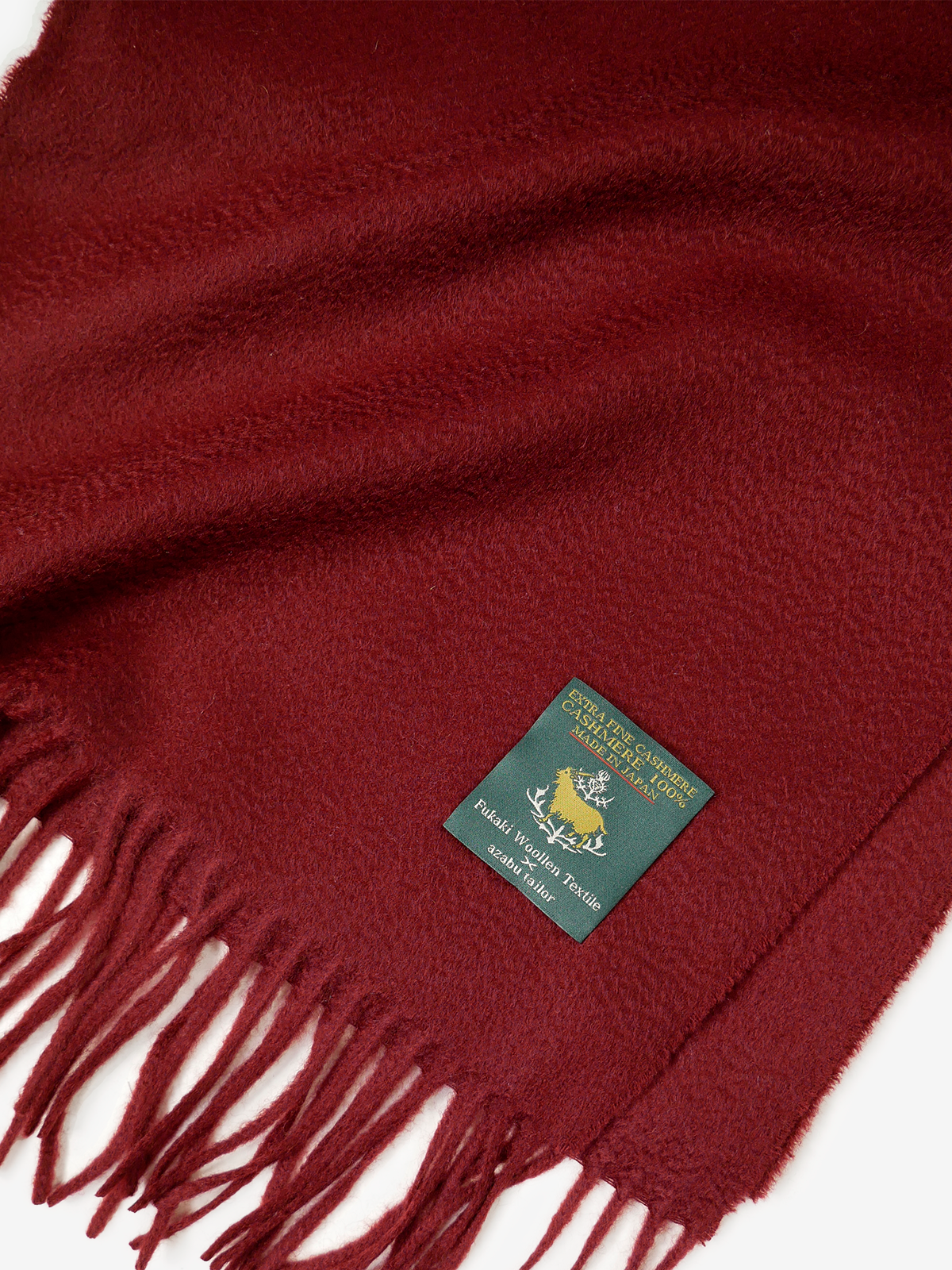 Cashmere Scarf｜ボルドー