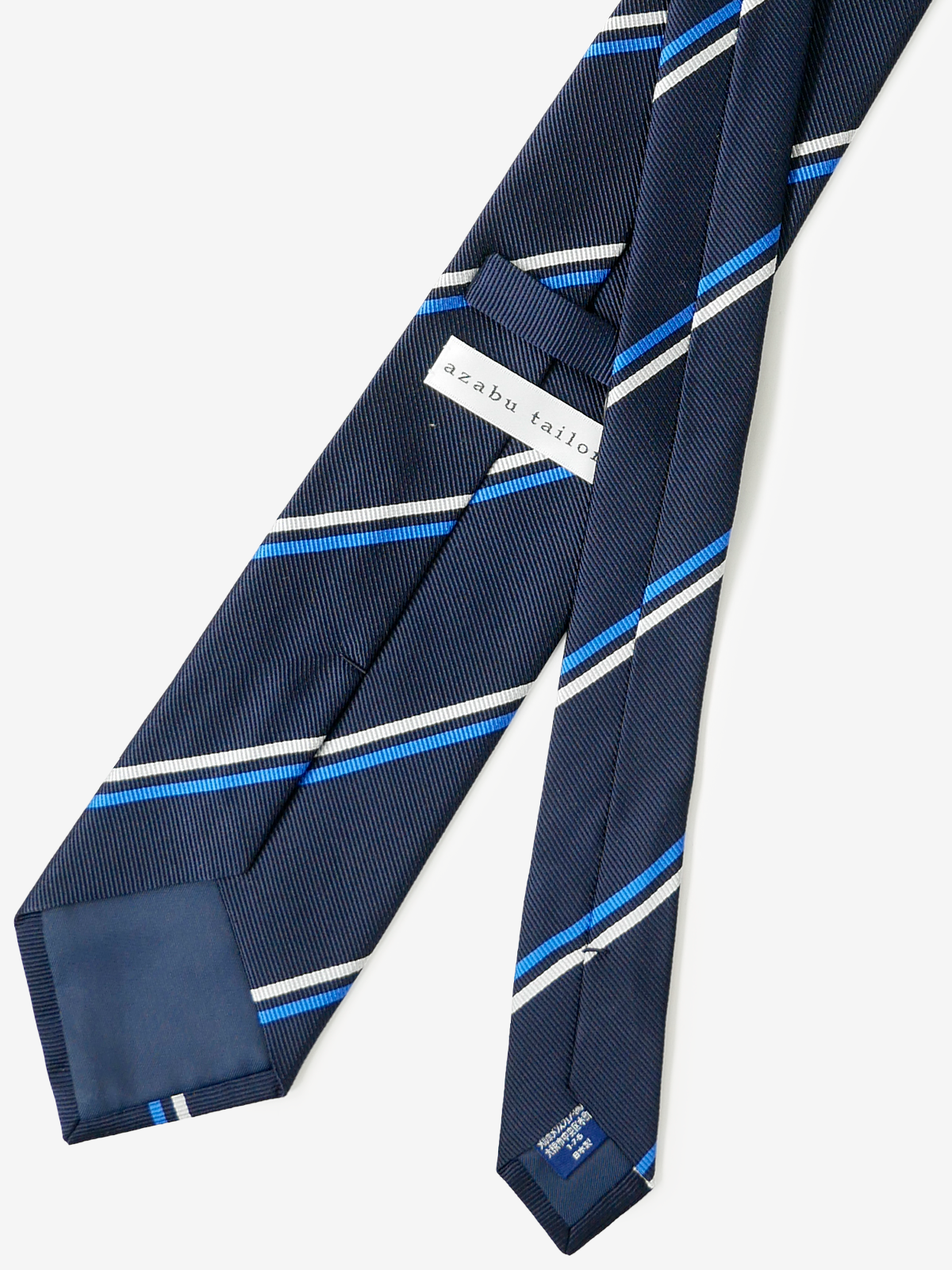 Striped Neat Tie｜ブルー