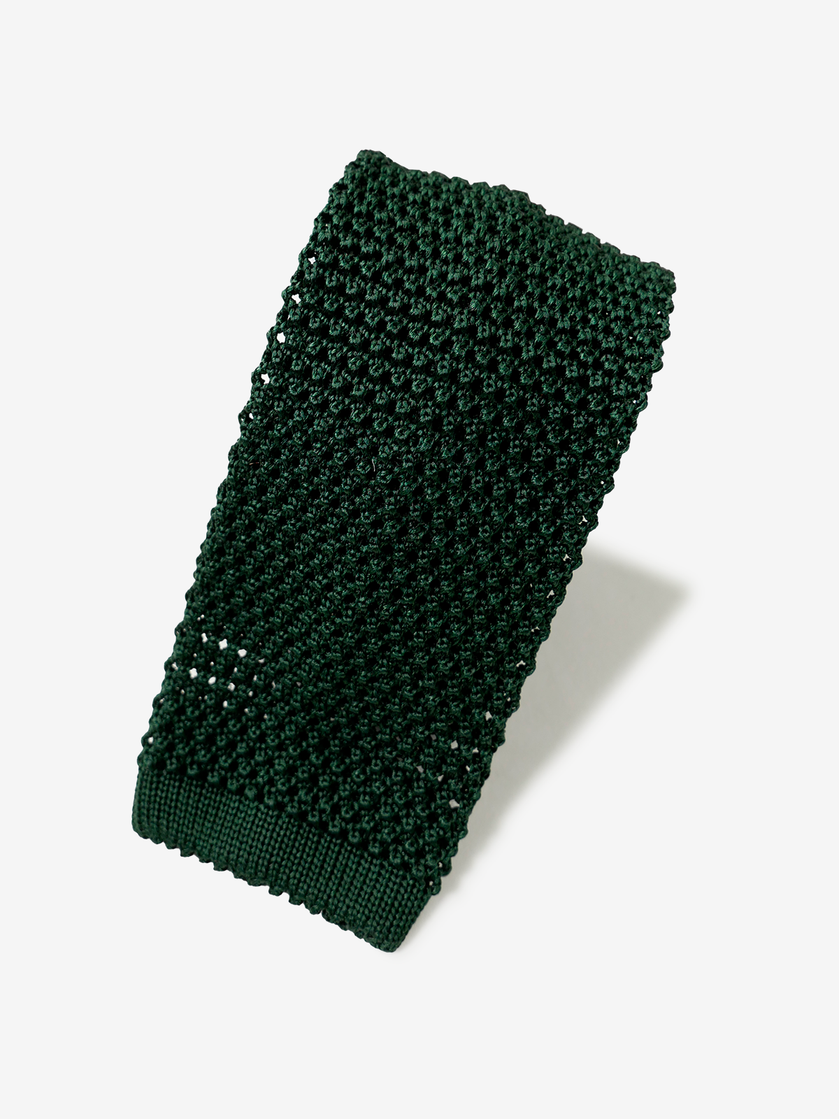 Knitted Tie｜ダークグリーン