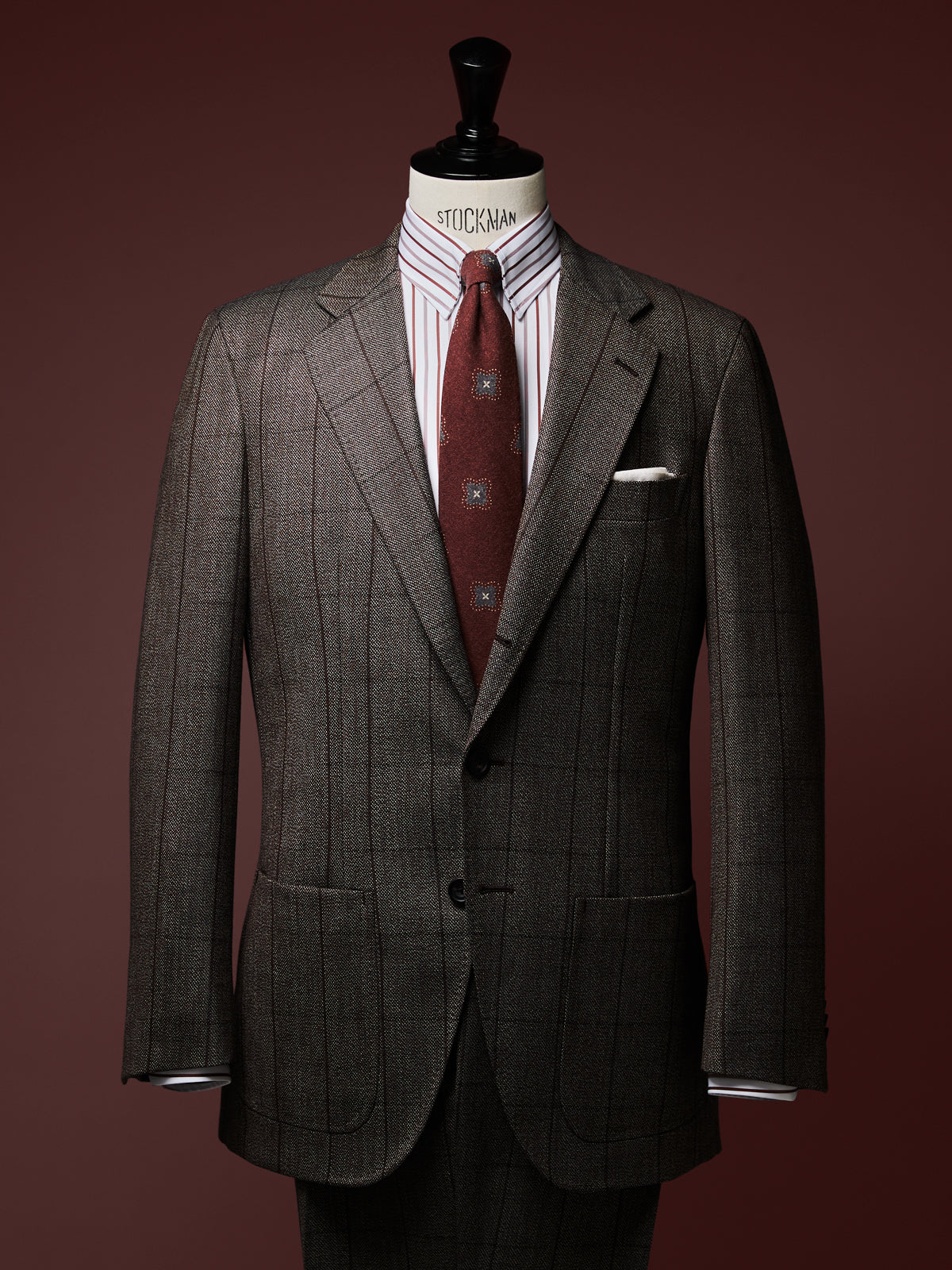 MIAN ｜Wool Tie｜テラコッタ