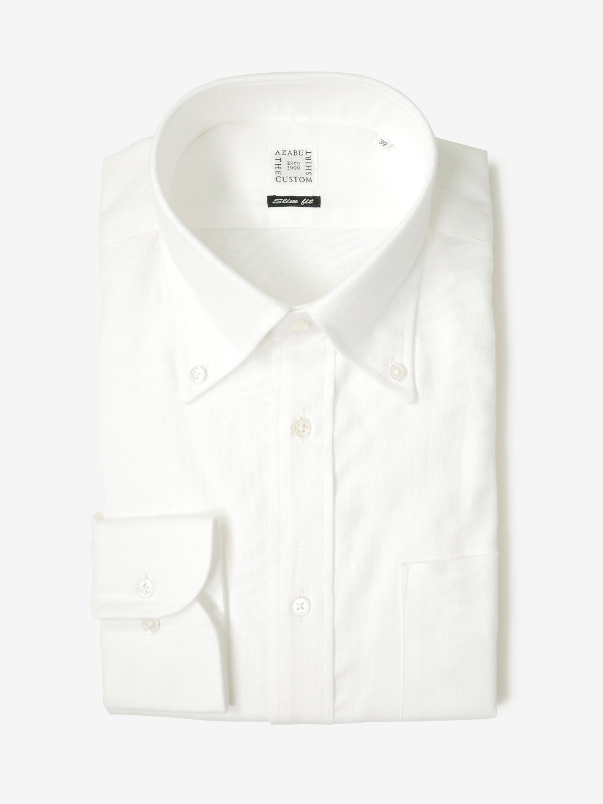 Oxford Slim Fit Shirt｜ホワイト