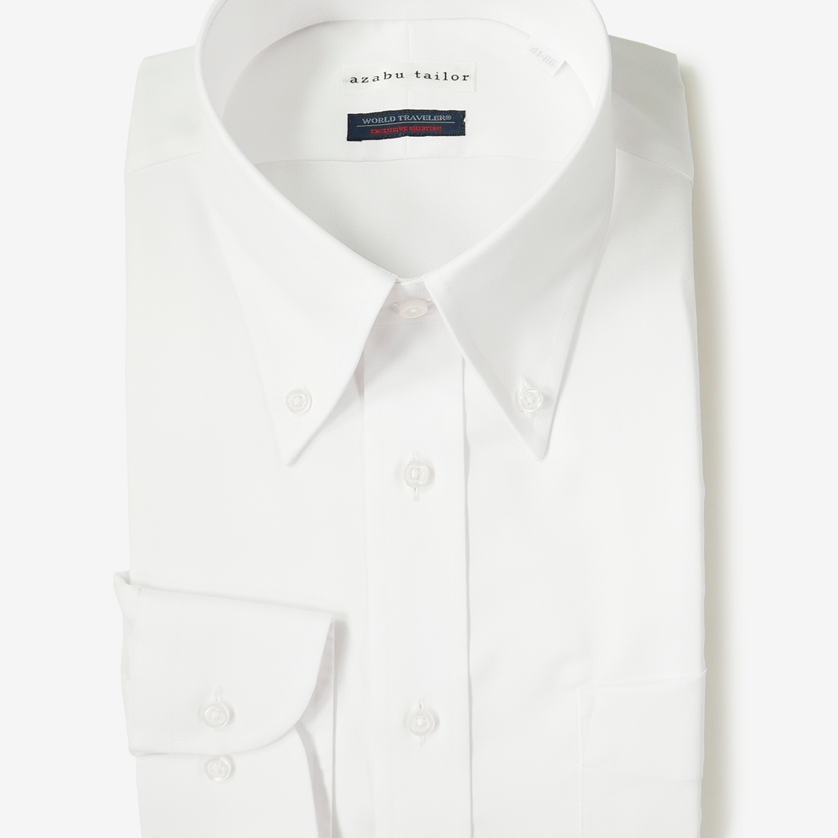 麻布テーラー｜ワールドトラベラーオックスシャツ｜ホワイト