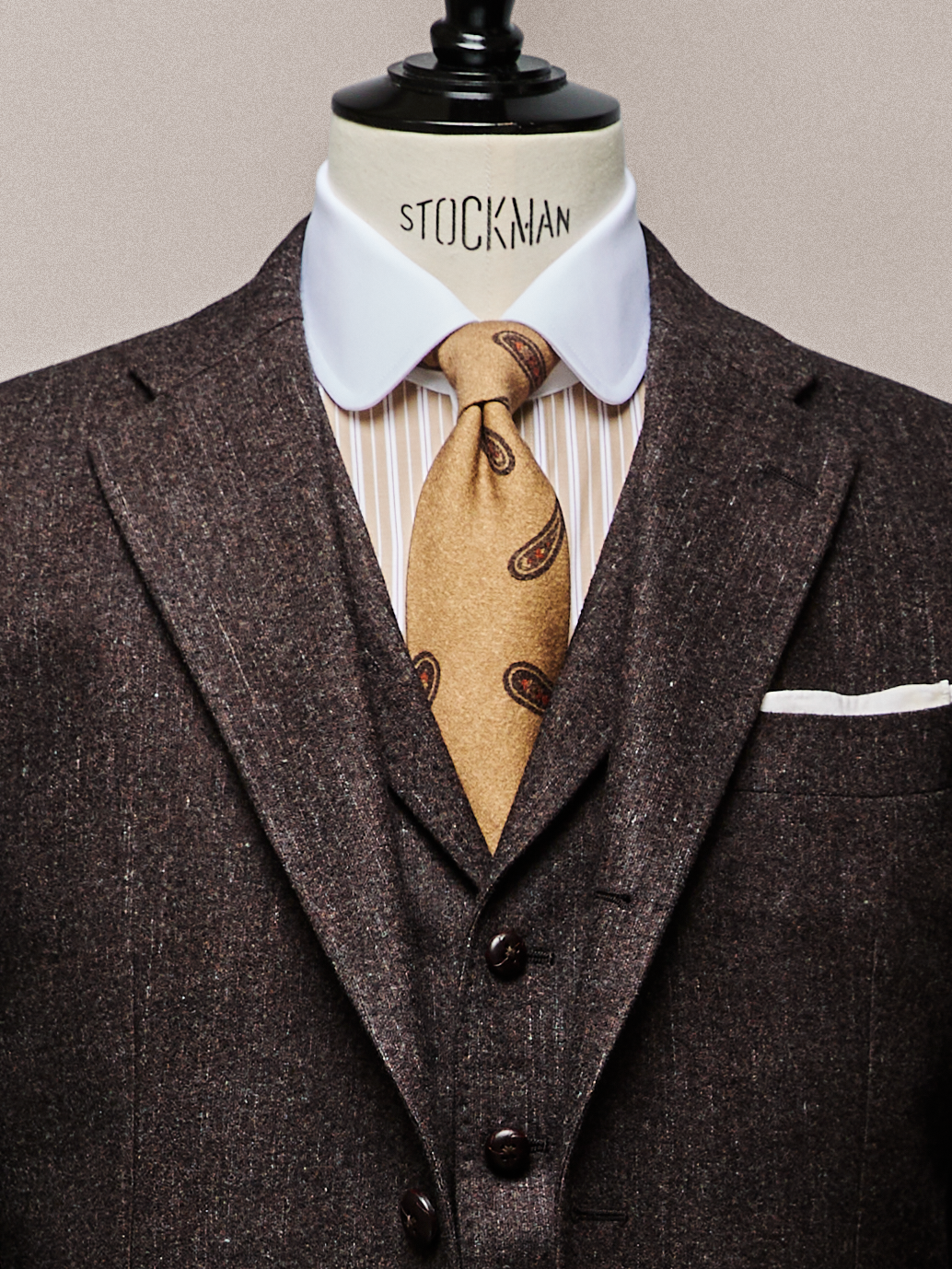 MIAN ｜Wool Tie｜ベージュ