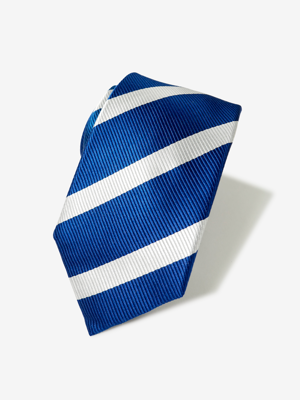 Repp Stripe Tie｜ブルー
