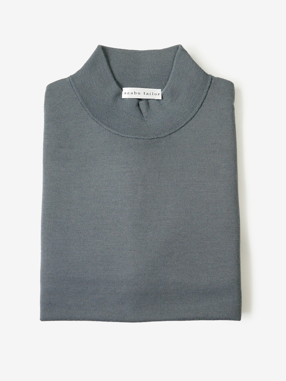 Mock-Neck Sweater｜グレー
