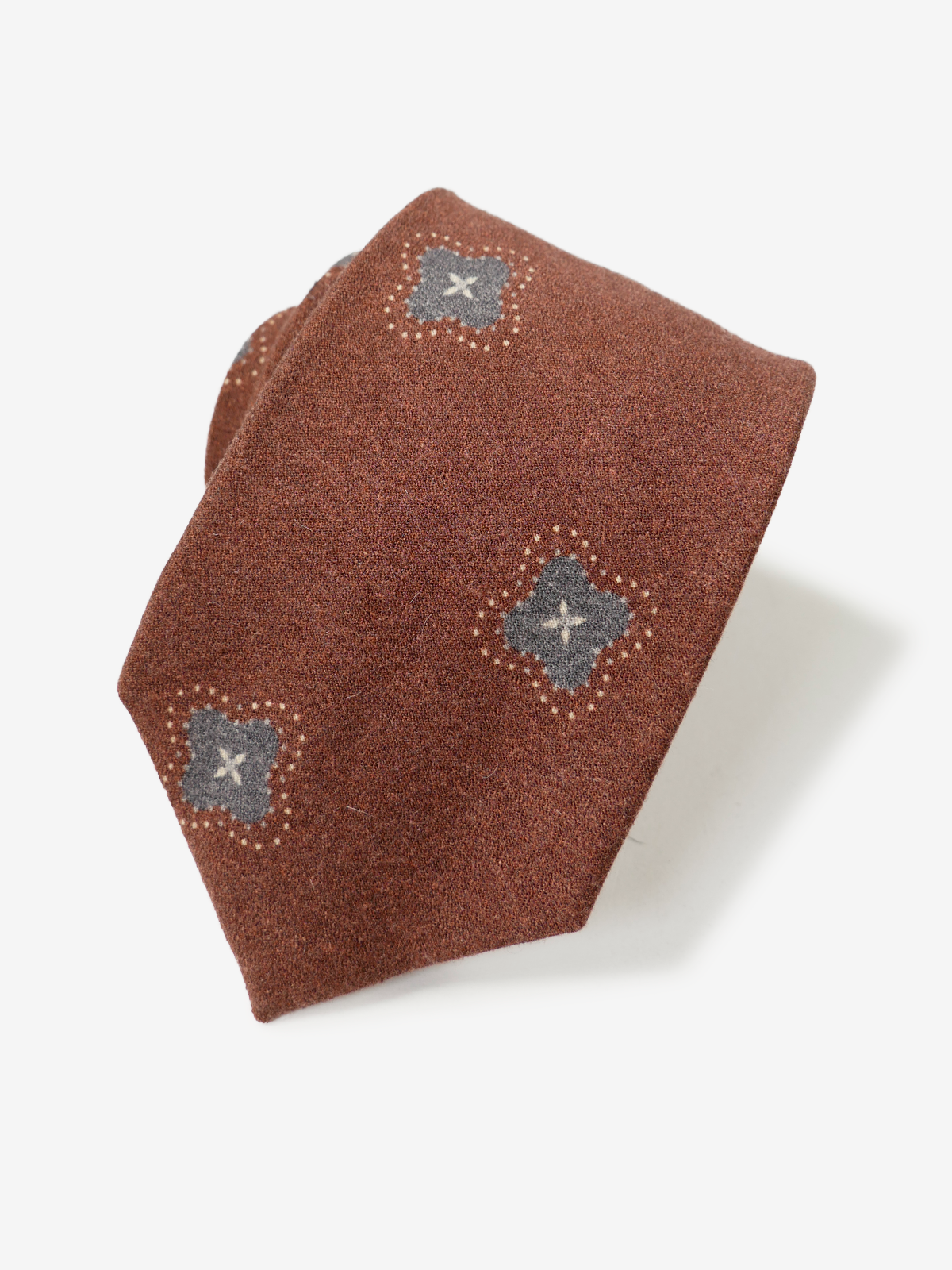 MIAN ｜Wool Tie｜テラコッタ