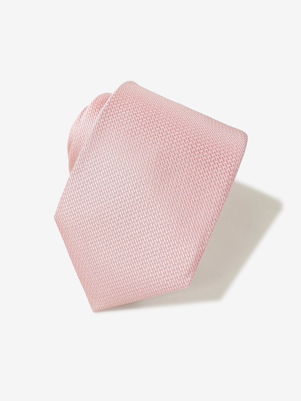 新品 未使用　BREUER ピンク 無地　ネクタイ 　　ソリッド　ハンドメイド シルク ネクタイ 無地｜ピンク マンテロ｜オーダースーツ・オーダー