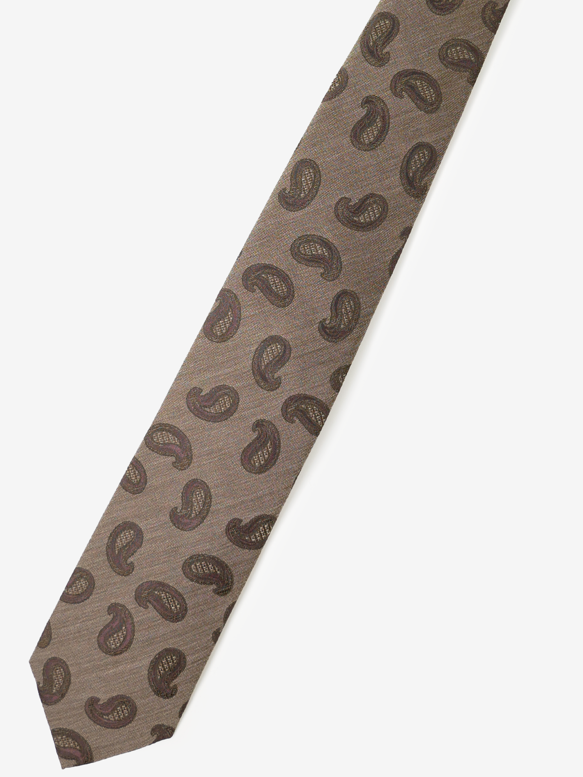 Fermo Fossati｜Paisley Tie｜ベージュ