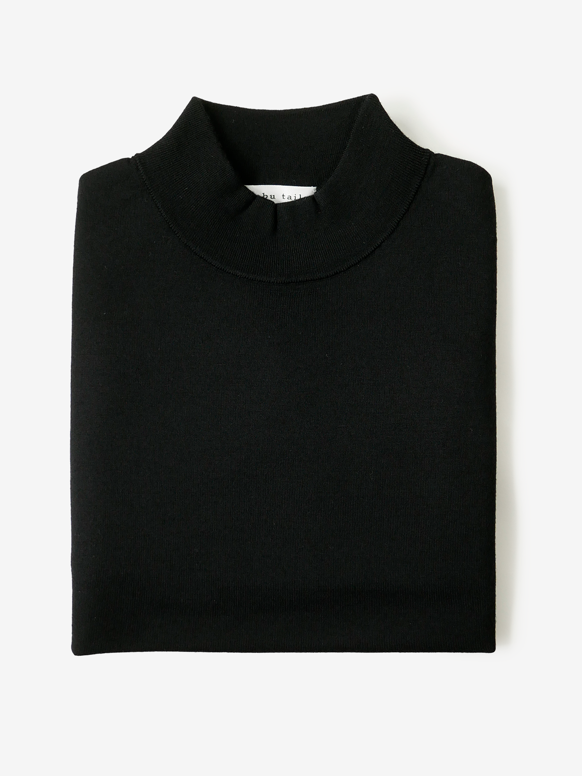 Mock-Neck Sweater｜ブラック