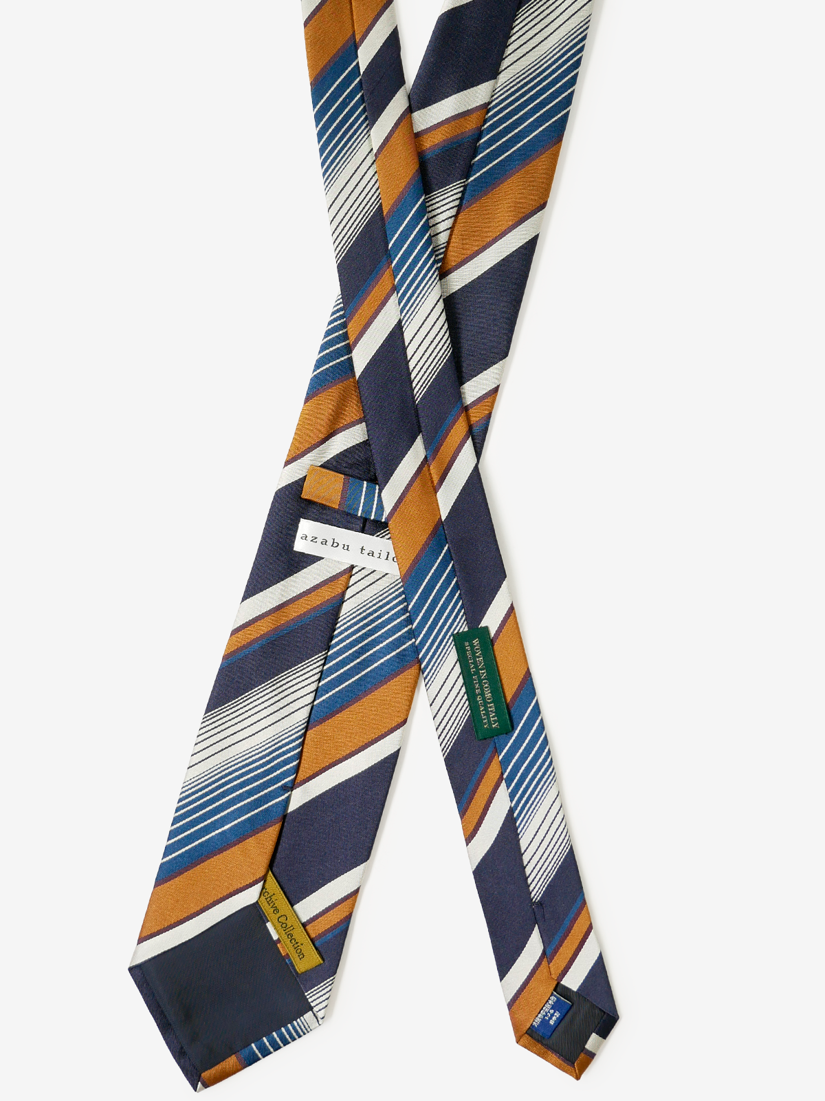 Canepa｜Stripe Tie｜ネイビー