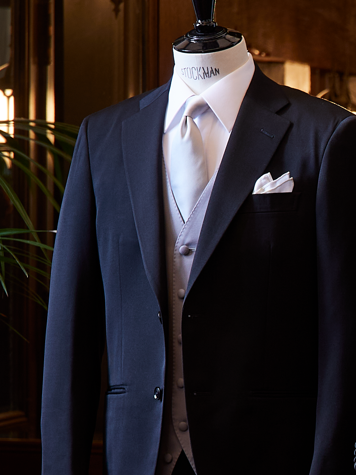 Solid Color Repp Tie｜シルバー