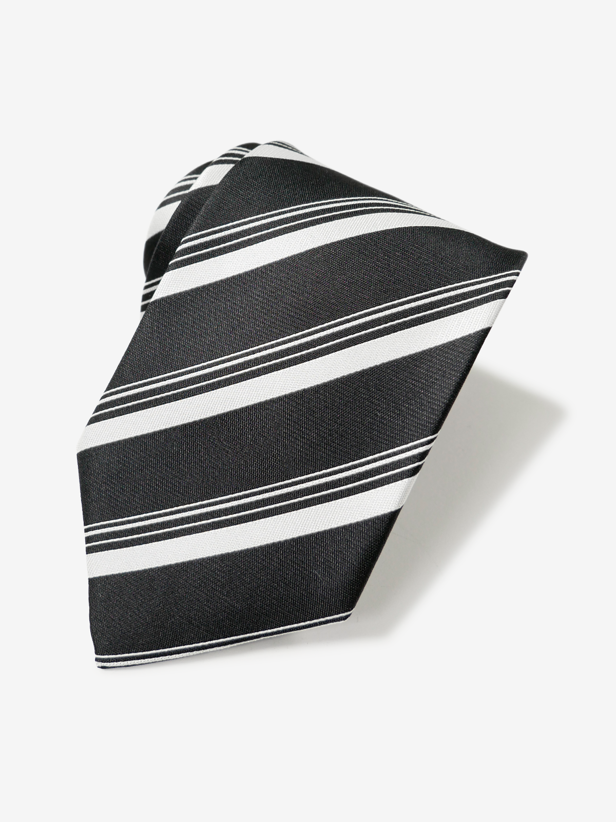 Stripe Tie｜ブラック