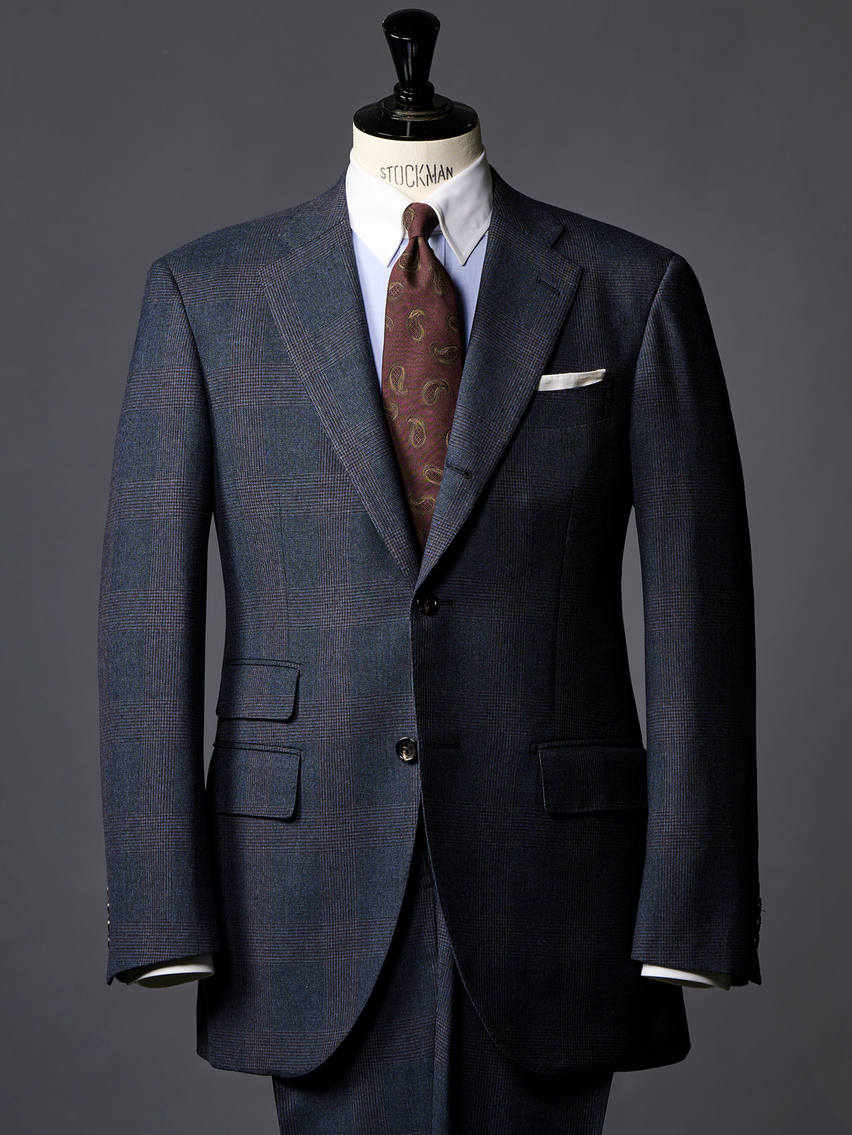 Fermo Fossati｜Paisley Tie｜ボルドー