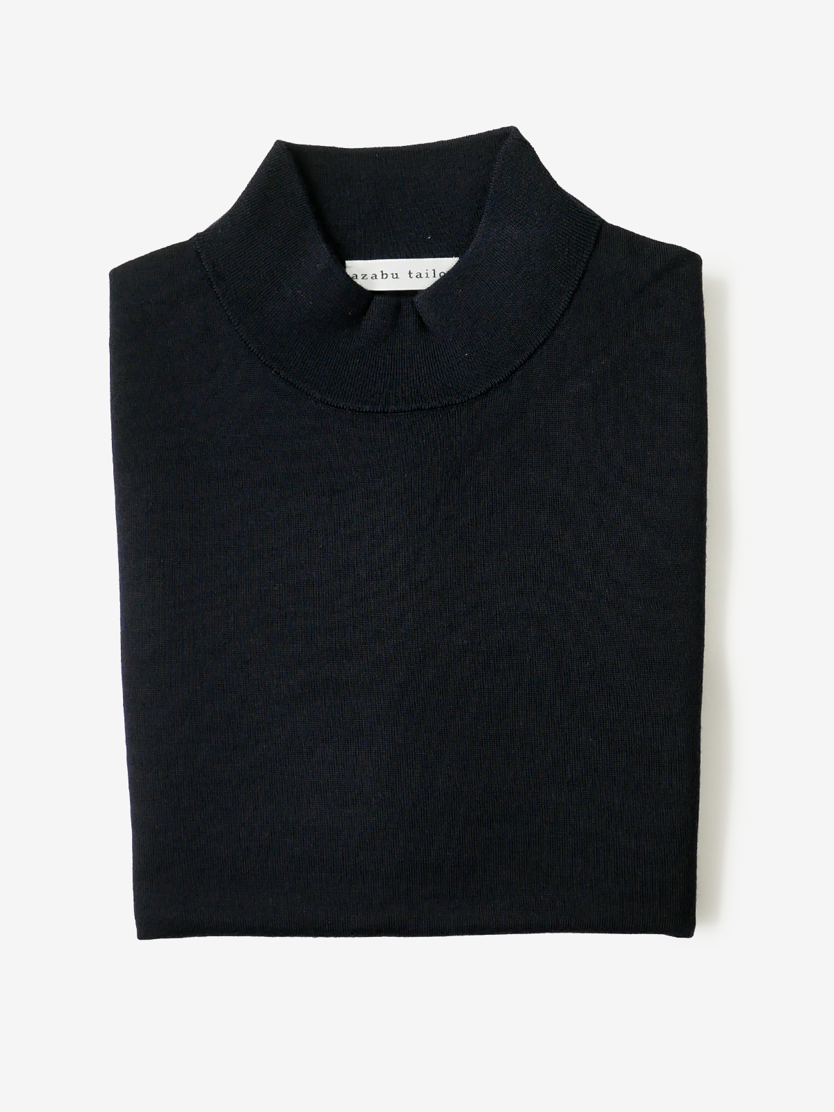 Mock-Neck Sweater｜ネイビー