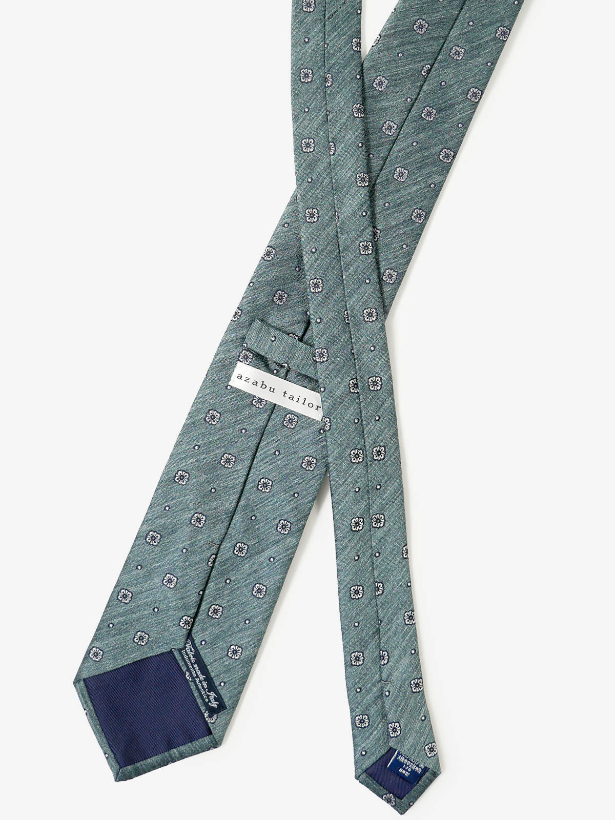 Classico Seta｜Neat Tie｜グリーン