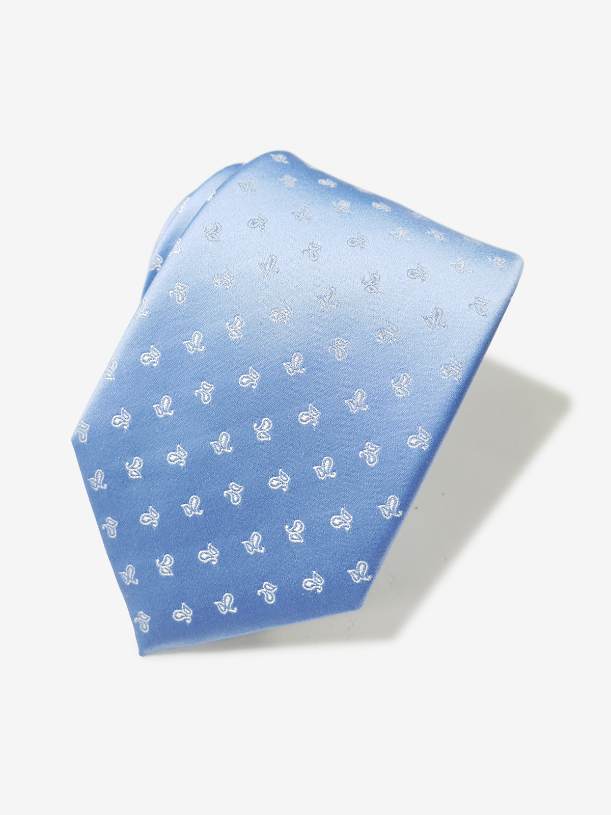 Mantero｜Neat Tie｜サックスブルー