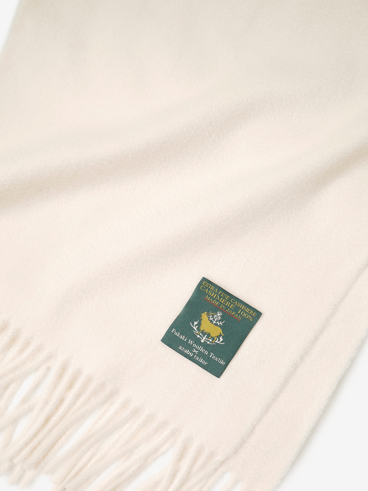 Cashmere Scarf｜ホワイト