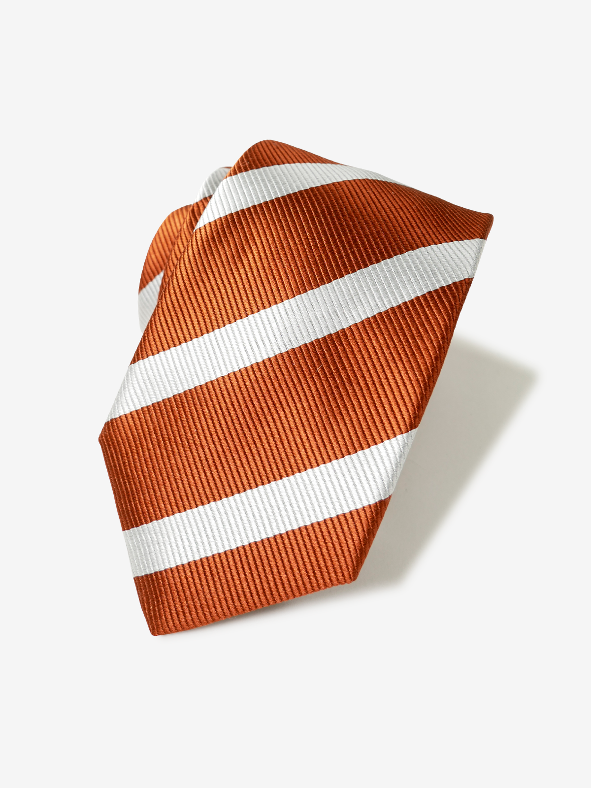 得価本物保証ネクタイ　オレンジ　麻布テーラー 小物
