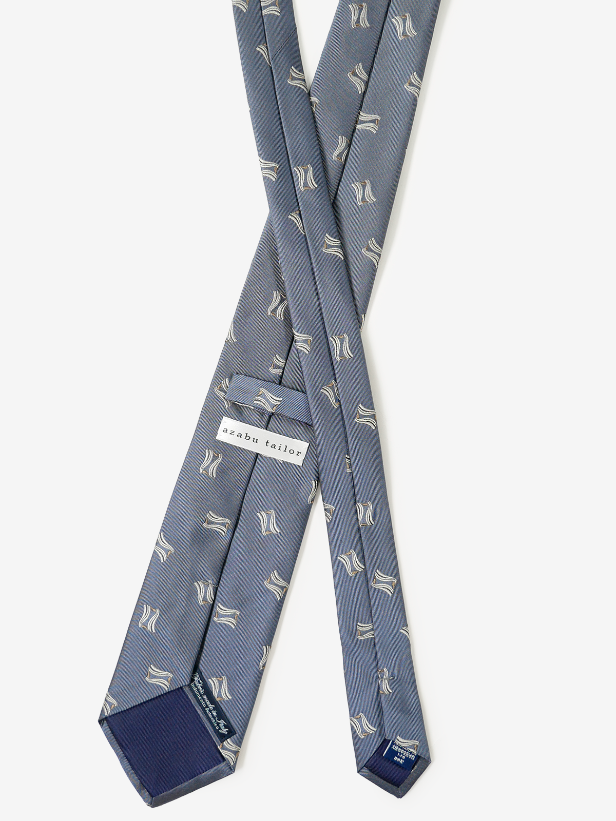 Classico Seta｜Neat Tie｜ブルー