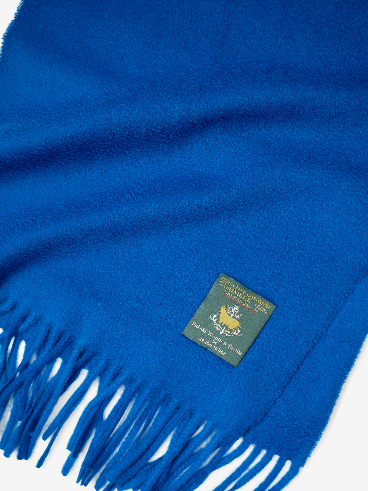 Cashmere Scarf｜ブルー