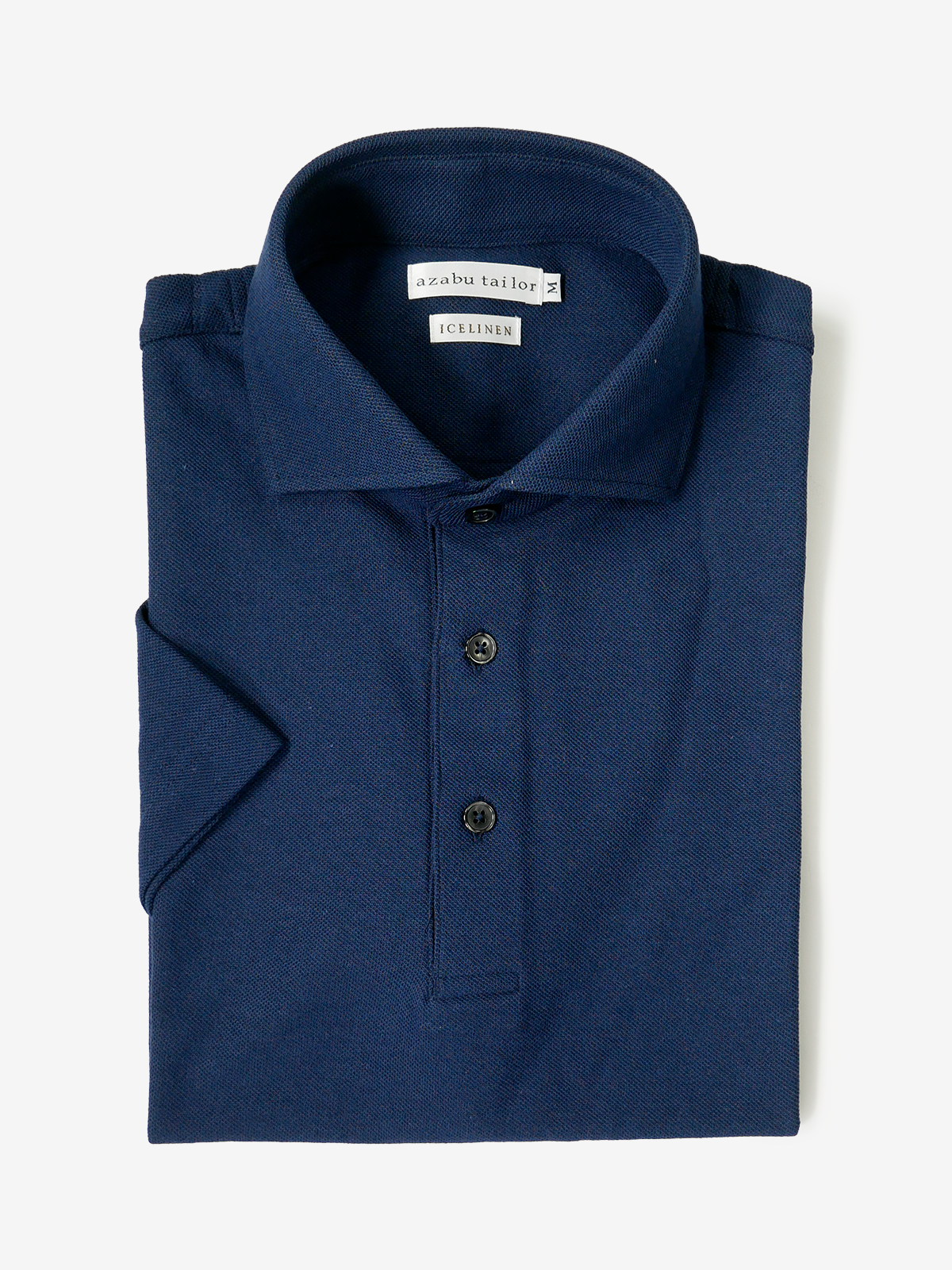 ICELINEN® Polo Shirt｜ネイビー
