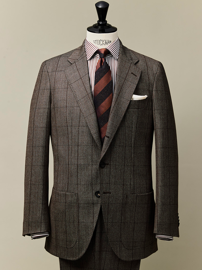 Fermo Fossati｜Stripe Tie｜オレンジ