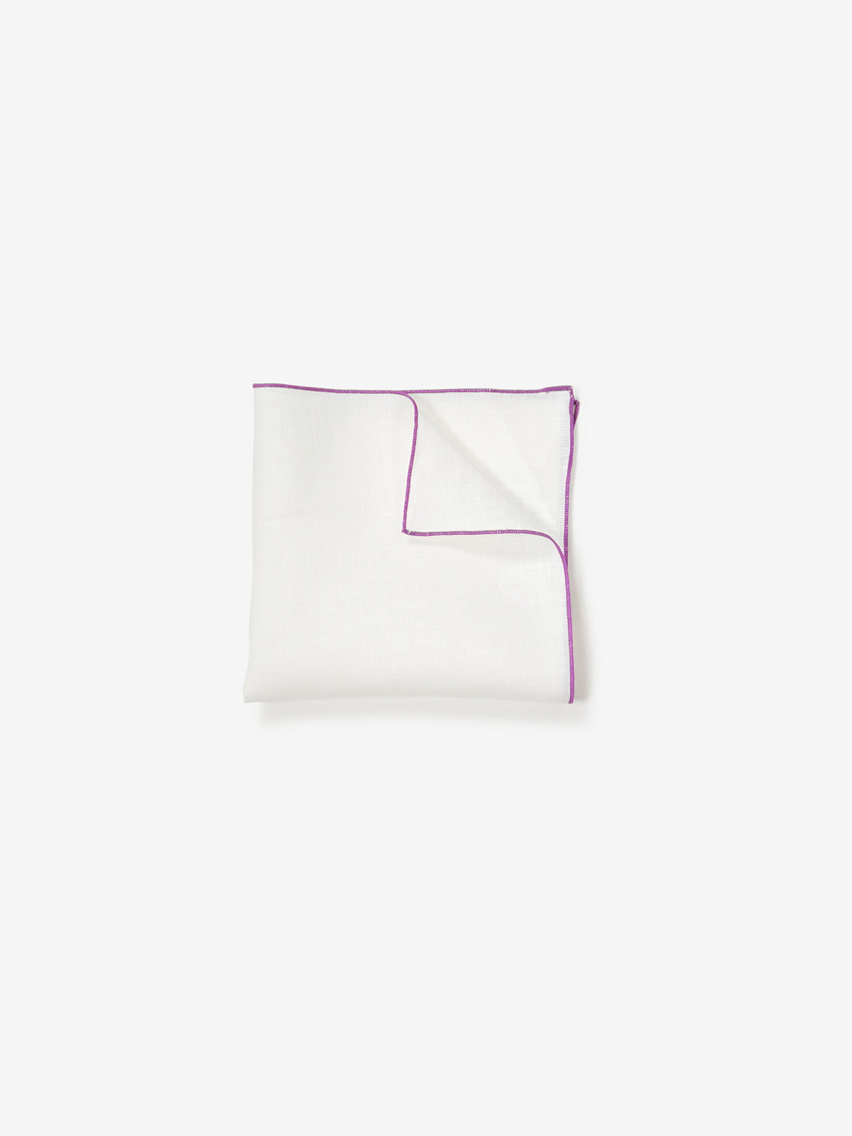 Linen Pocket Squares｜パープル