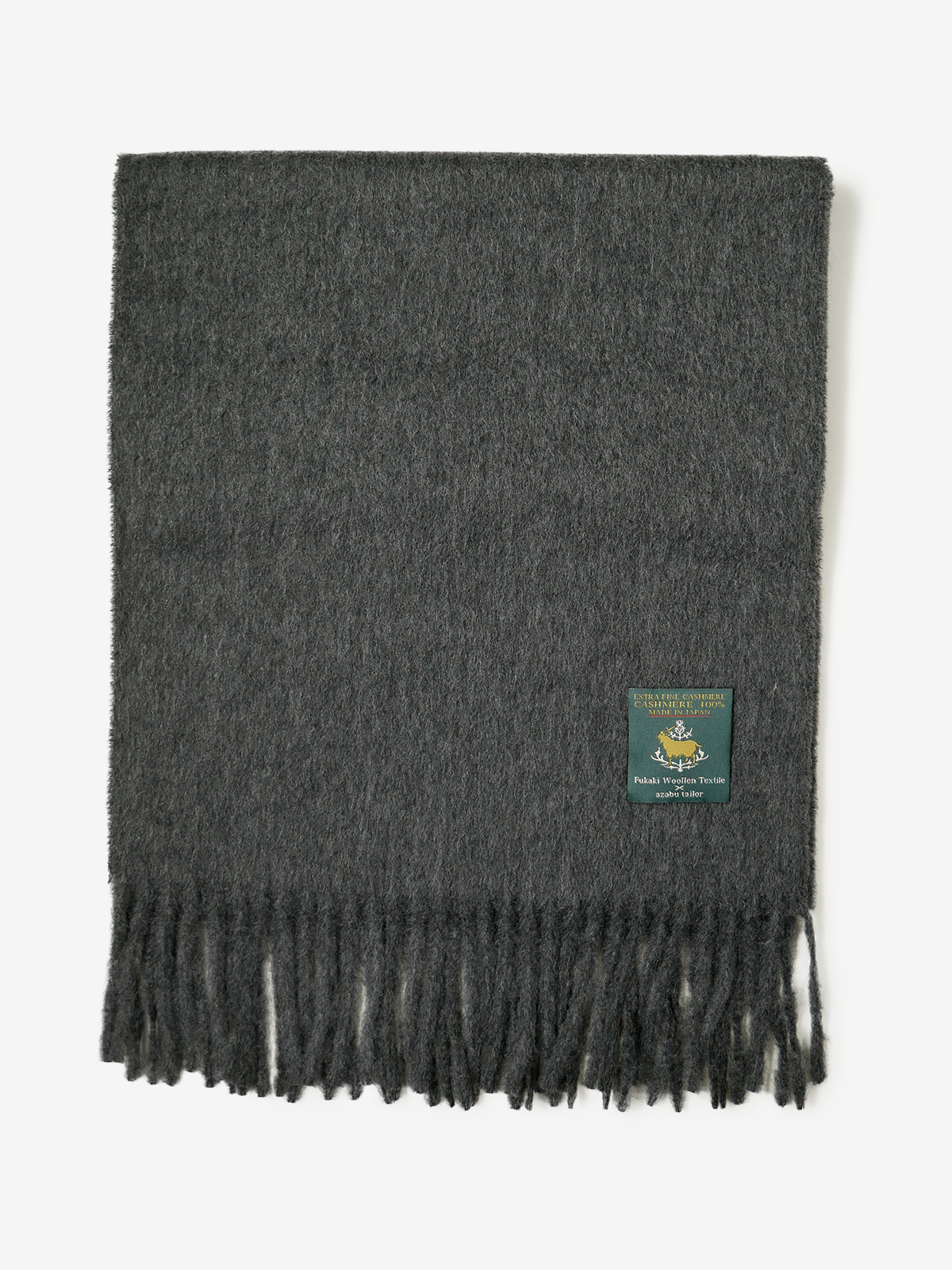 Cashmere Scarf｜チャコールグレー