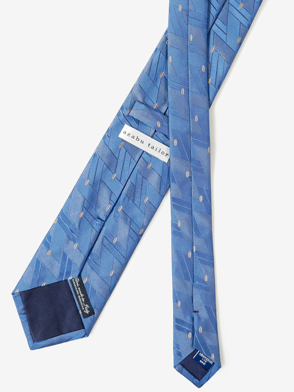 Classico Seta｜ Neat Tie｜ブルー