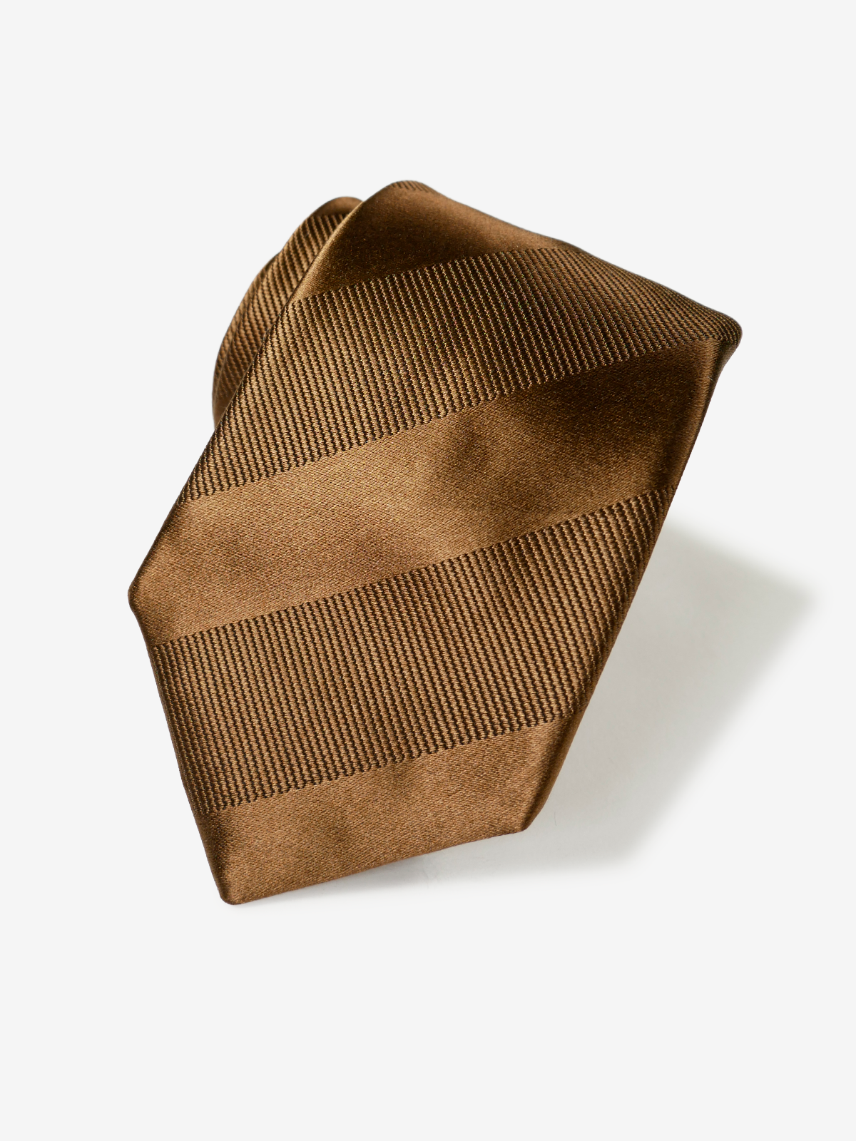 Striped Necktie｜ブラウン