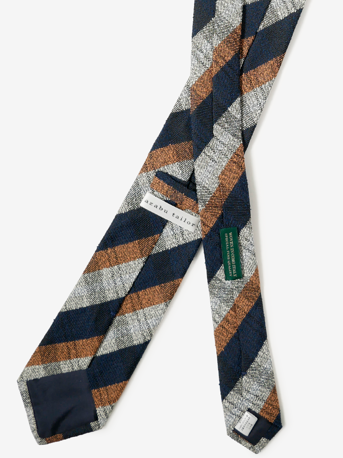 Pinto｜Checked Tie｜オレンジ