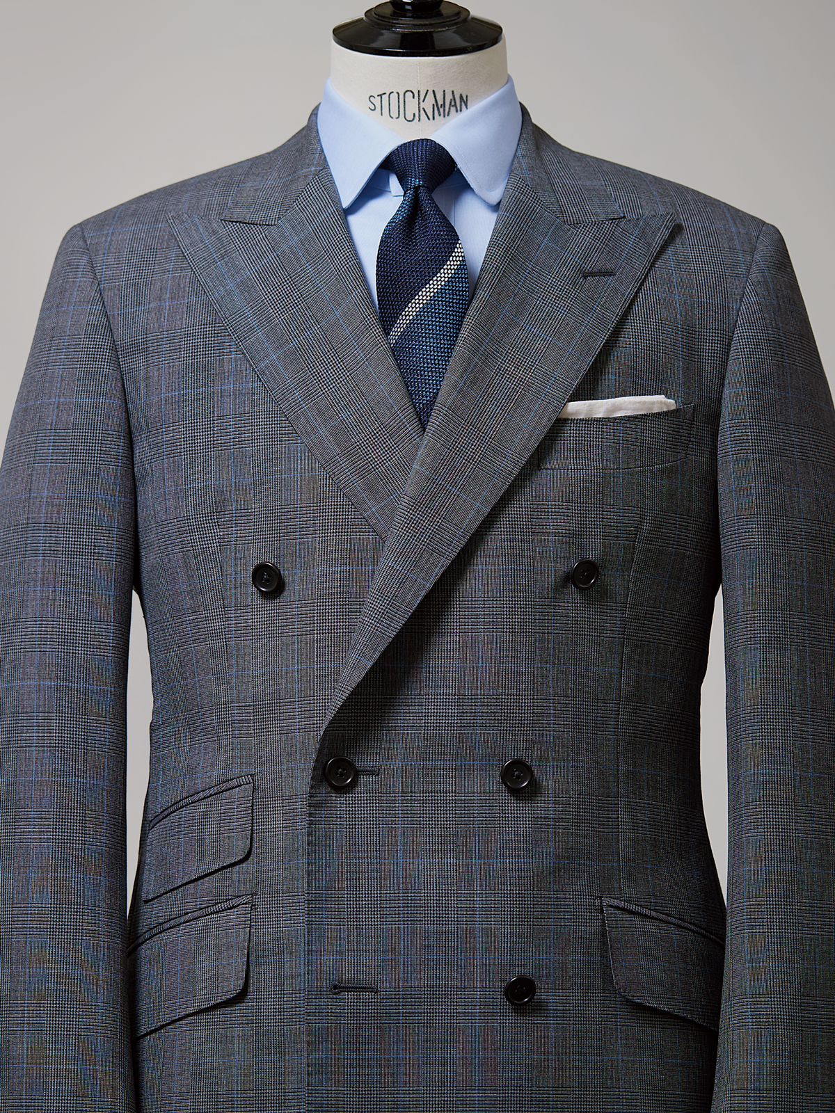 Stripe Tie｜ブルー