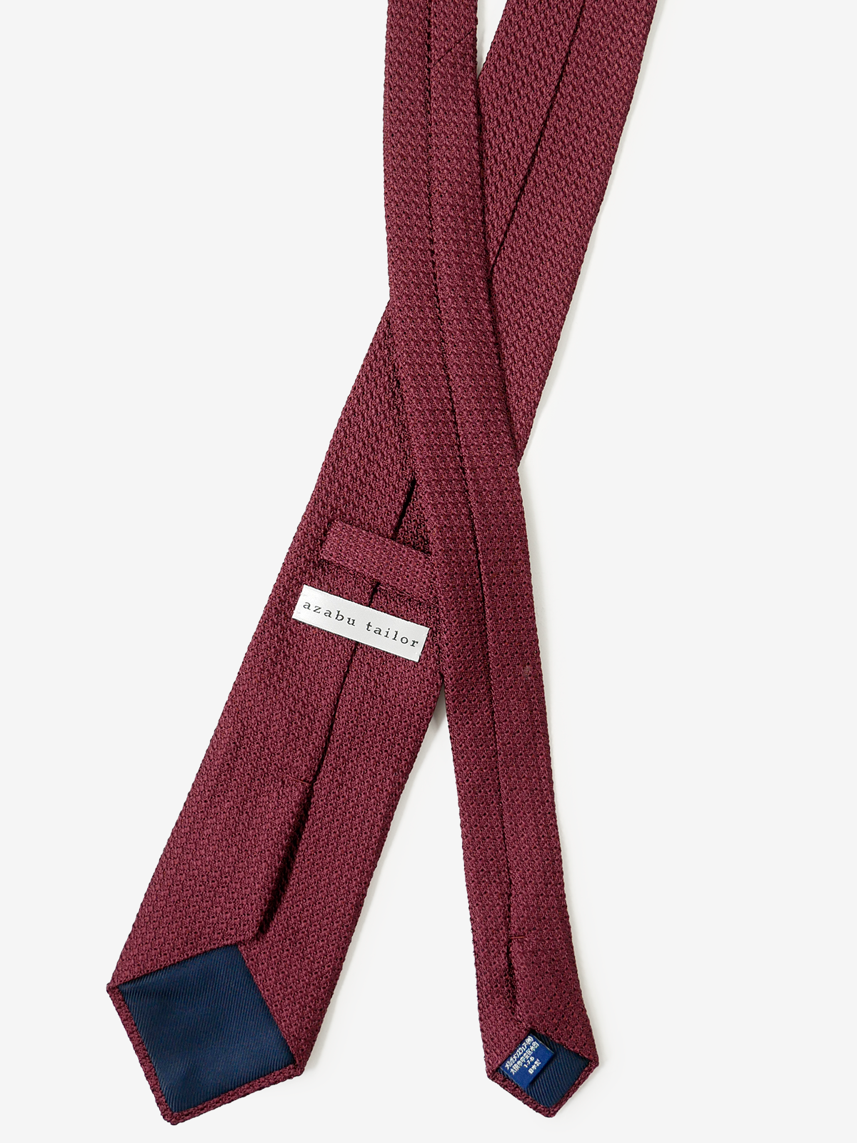 SETERIA BIANCHI｜Garza Tie｜ボルドー