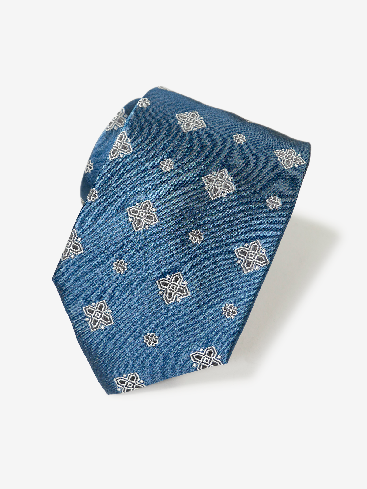 Classico Seta｜Medallion Tie｜ブルー
