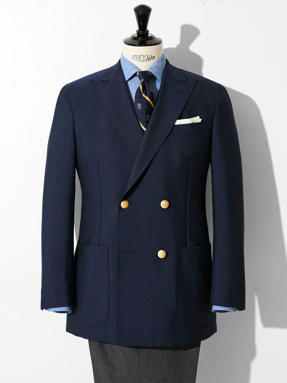 Royal Crest Tie｜イエロー