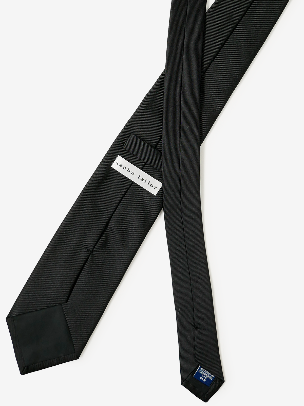 Solid Color Repp Tie｜ブラック