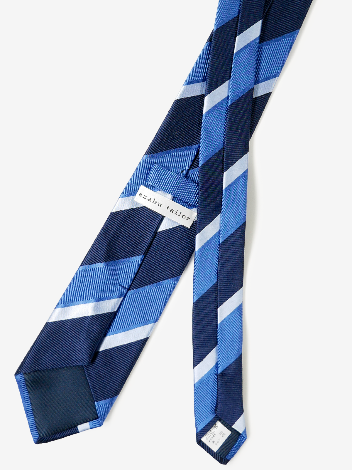 Striped Necktie｜ブルー