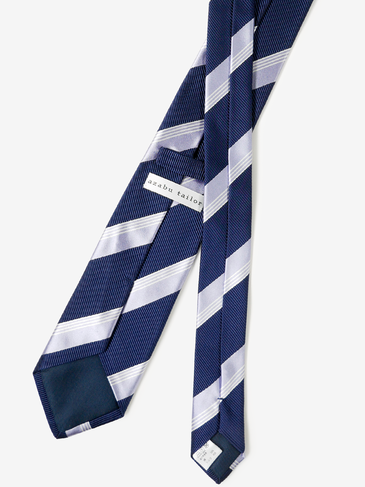 Striped Necktie｜ネイビー