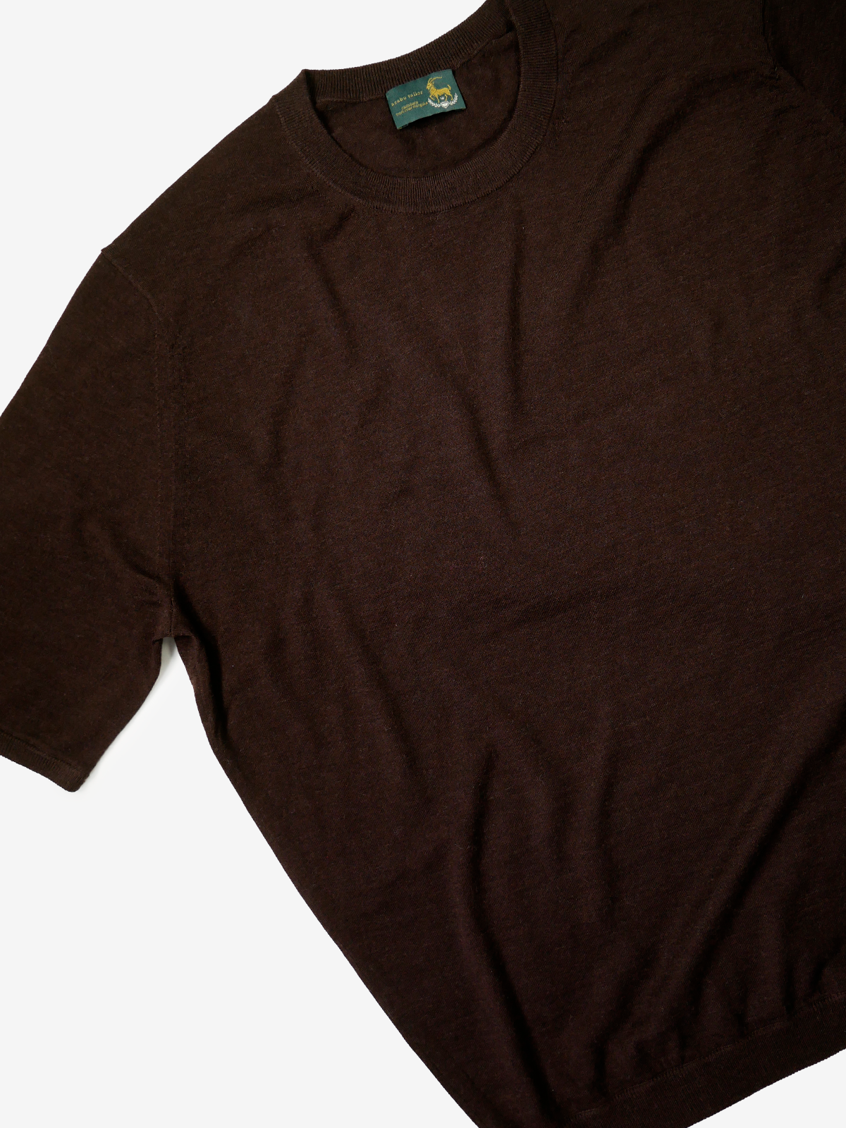 Knit T-Shirt｜ブラウン