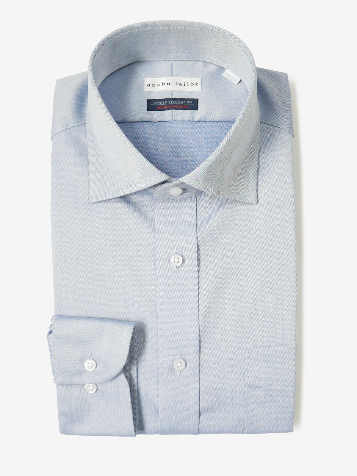 World Traveler Chambray Shirt｜ブルー