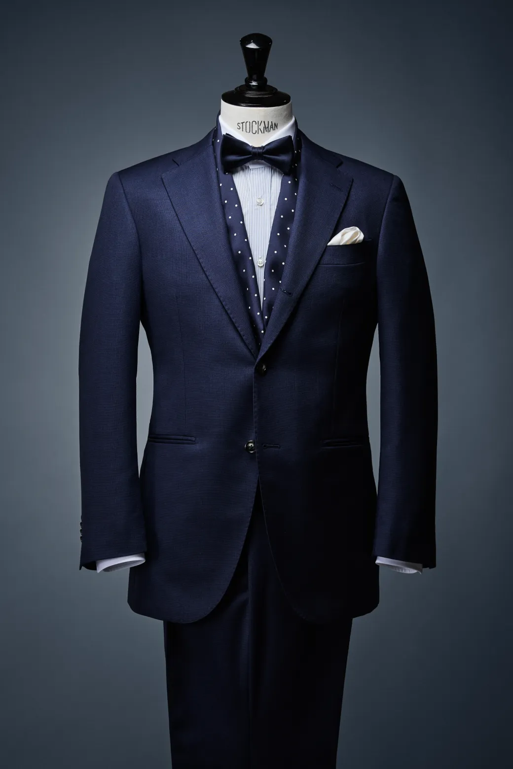 Velvet Bow Tie｜ネイビー