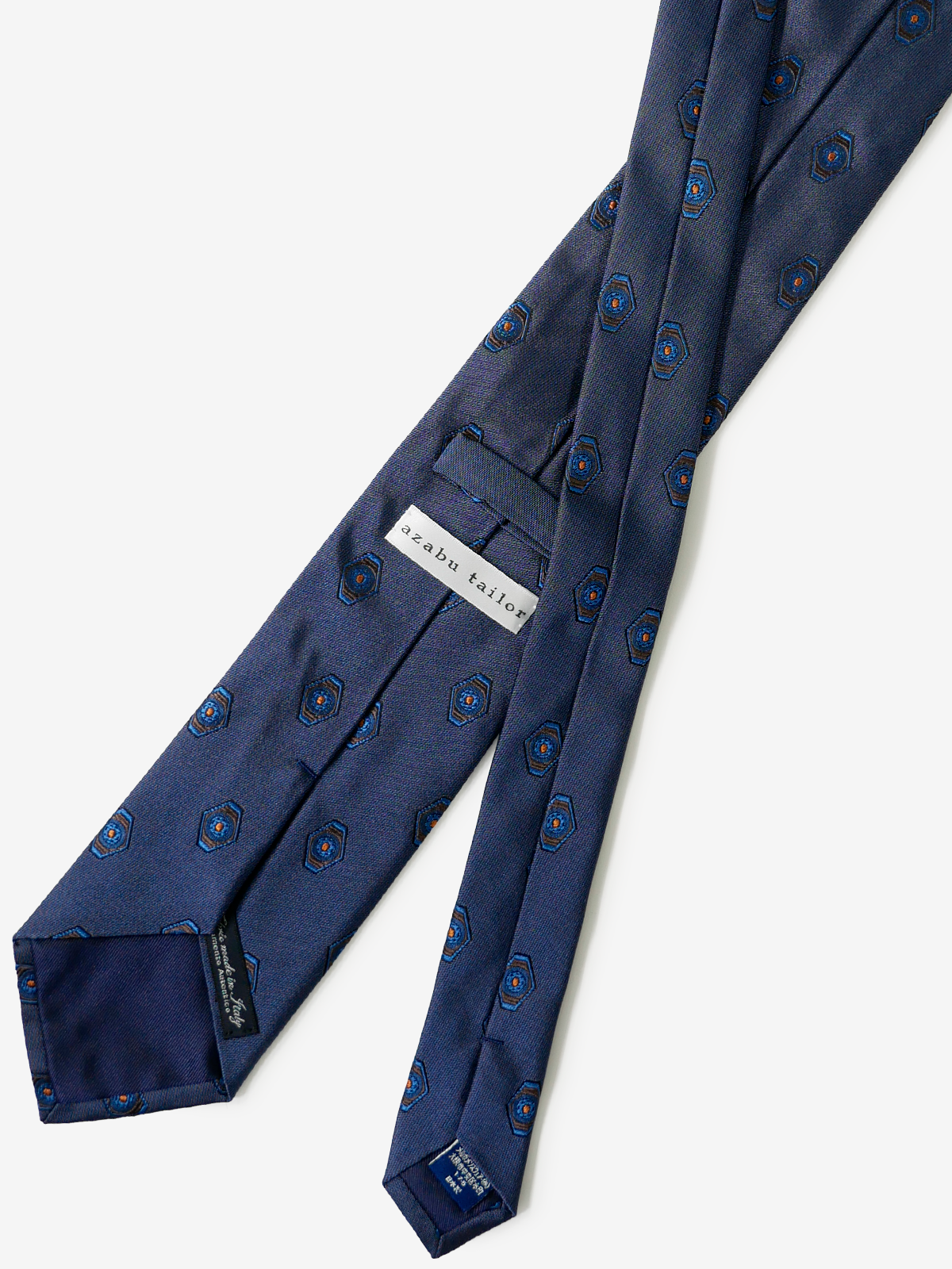 Classico Seta｜Neat Tie｜ブルー