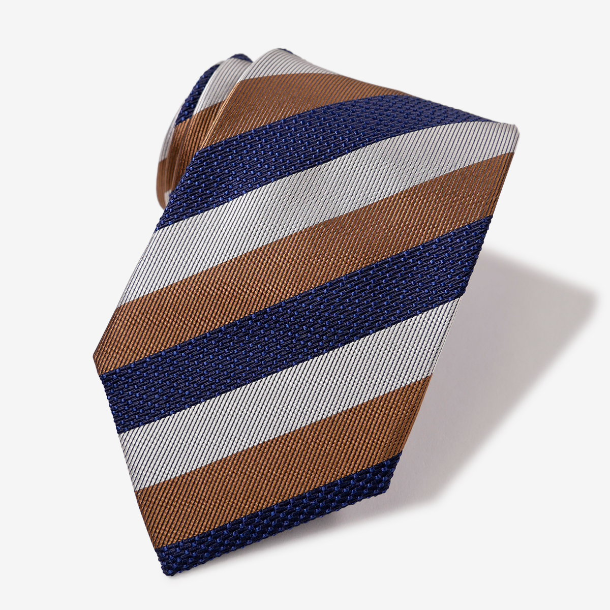 Canepa｜Striped Tie｜ブラウン