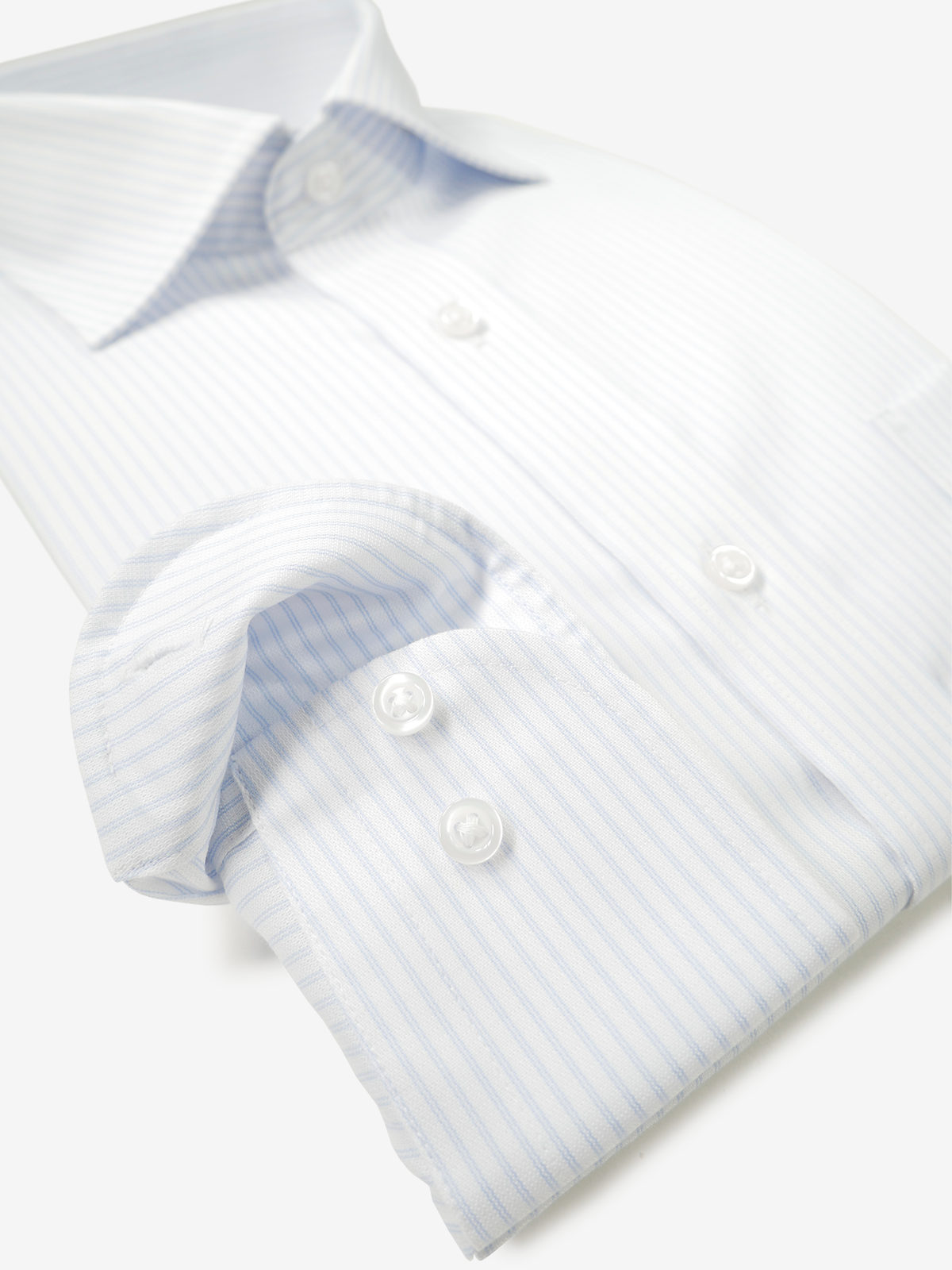 World Traveler Striped Shirt｜サックス