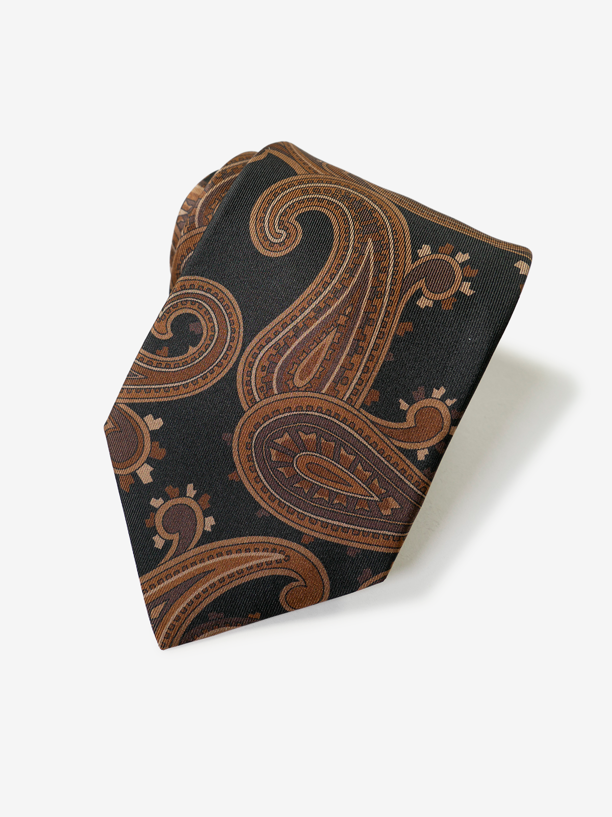 Molinelli｜Paisley Tie｜ブラック