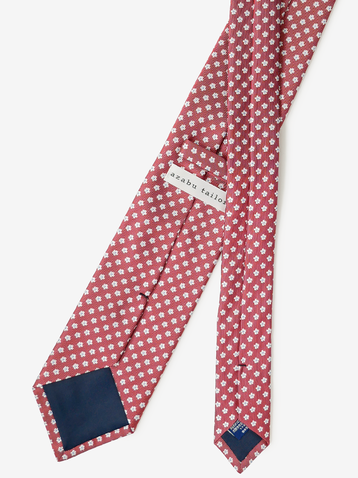Floral Neat Tie｜レッド