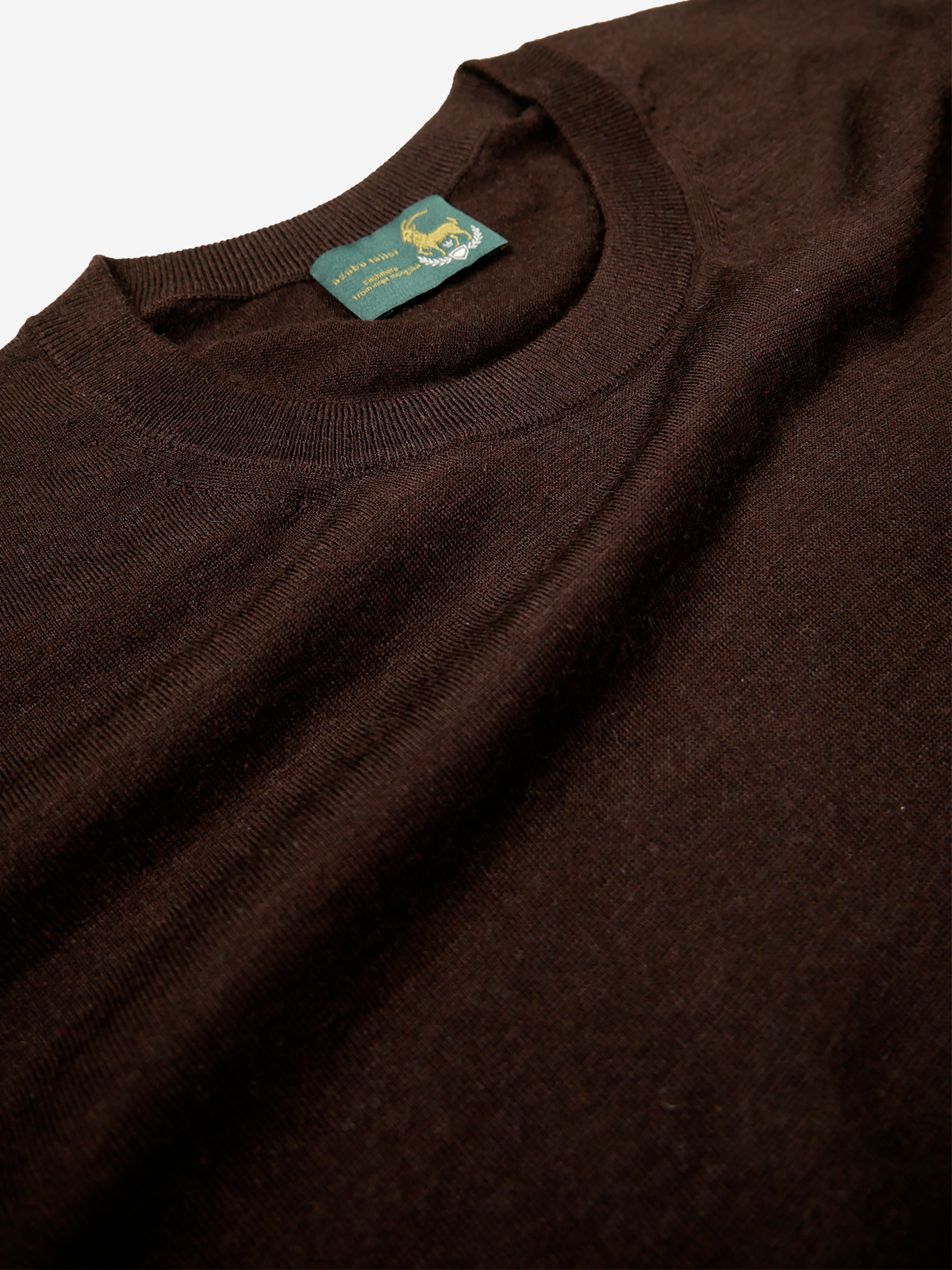 Knit T-Shirt｜ブラウン