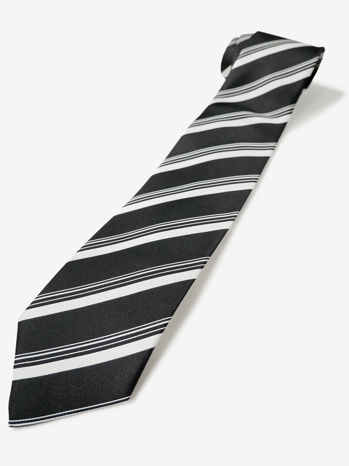 Stripe Tie｜ブラック